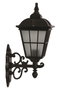 Opviq Lámpara de Pared Exterior Negra BAP-68183-BSY-M1